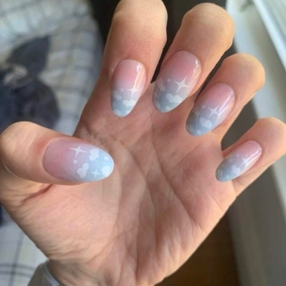 2/$20  Kawaii Dream Cloud Press on Nails.